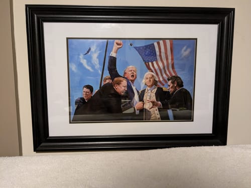 Customer photo review of United We Stand - Print
