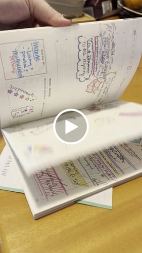 Customer video review of Fast Brain Daily Productivity Planners - Quarterly Set