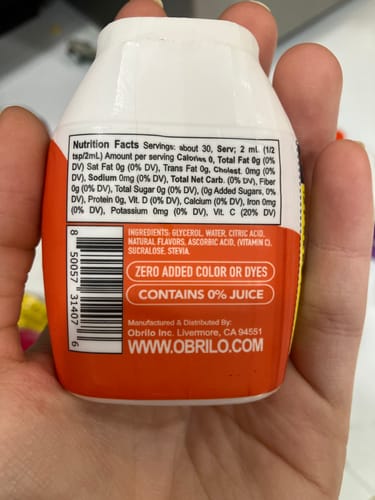 Customer photo review of Liquid Water Enhancer Variety Pack