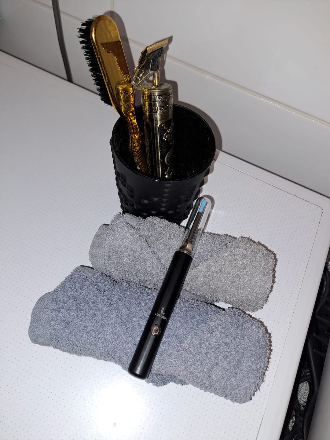Customer photo review of Luxloom - Ohrreiniger