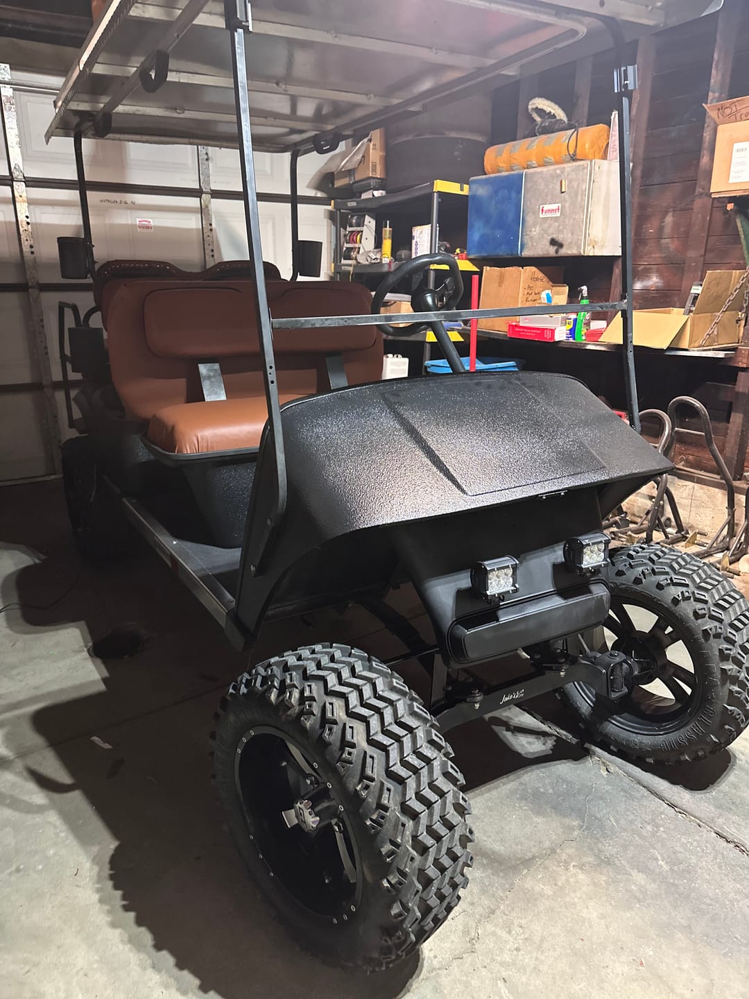 Customer photo review of 14ft Wiring Harness w/Keyswitch & Mount for HF Predator (Limo Carts)