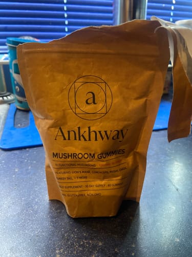 Customer photo review of Mushroom Gummies