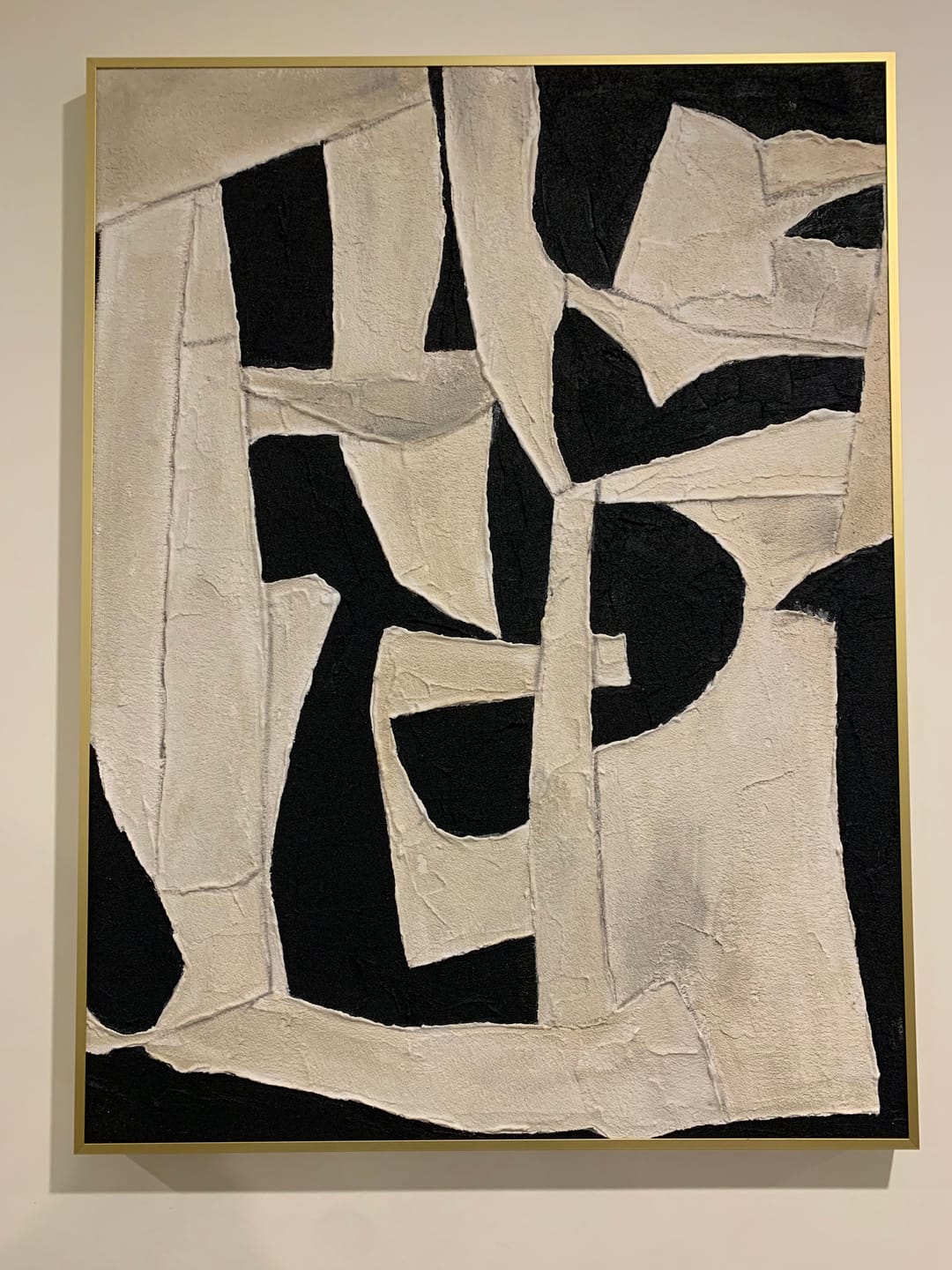 Customer photo review of Abstract Tranquility Art Painting #WS008