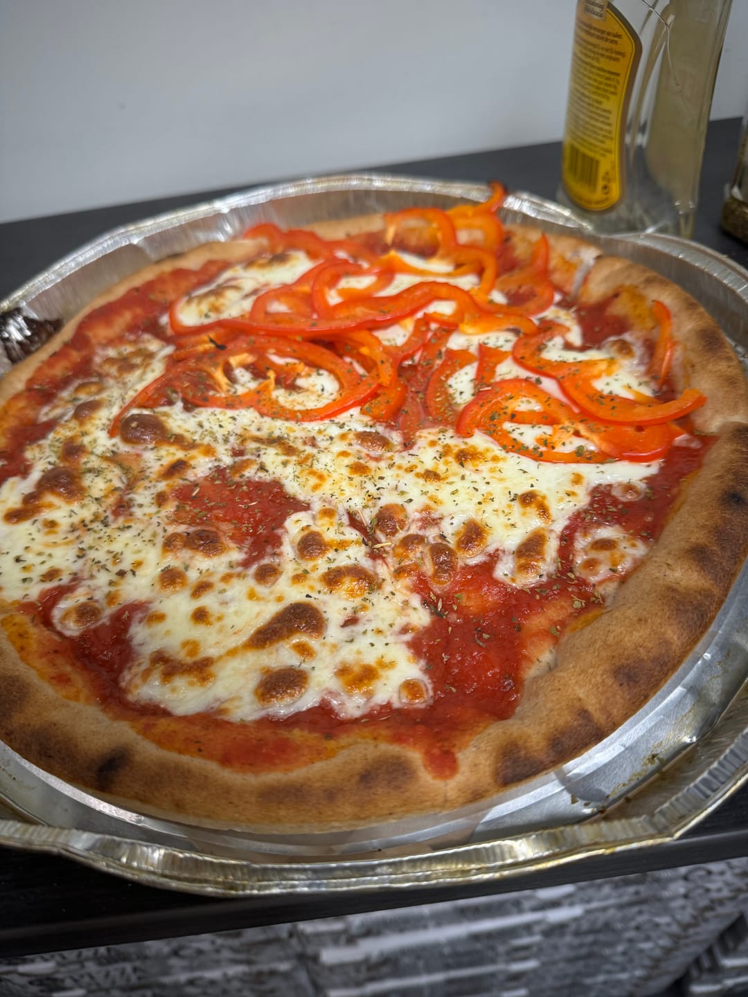 Customer photo review of Pizza SENZA GLUTINE E LATTOSIO