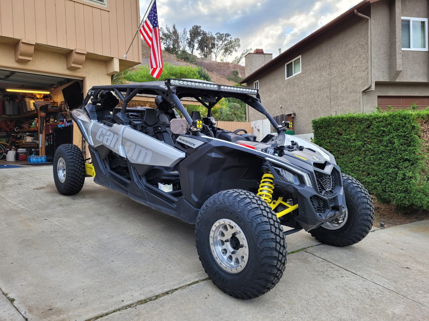 Customer photo review of RPM SxS Can Am Maverick X3 Full Silicone Charge Tubes Kit R & RR