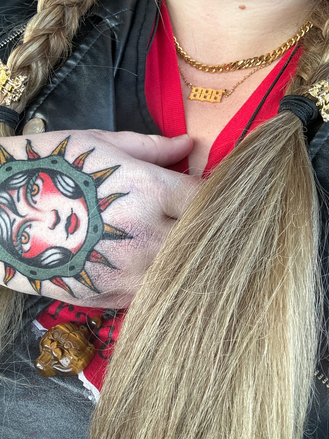 Customer photo review of Edgy Cuban Chain