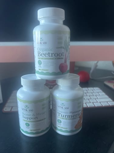 Customer photo review of Organic Beetroot Capsules
