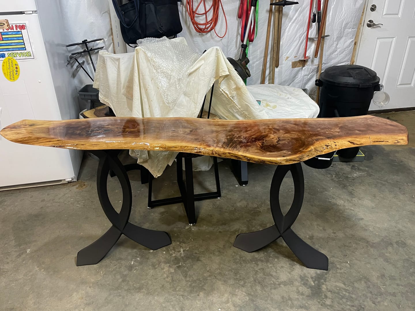 Customer photo review of Table Legs 423 Curva 28H Dining Furniture Legs