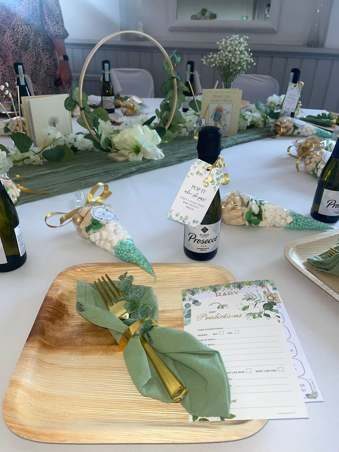 Customer photo review of 10" (25cm) Square Compostable Palm Leaf Plates