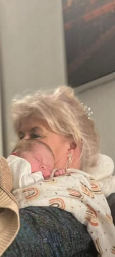 Customer photo review of Babydecke mit Namen Lieblingsmensch SuperFlausch DUO