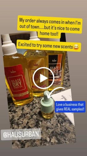 Customer video review of Vault Preview: GLAZE Mini Trio