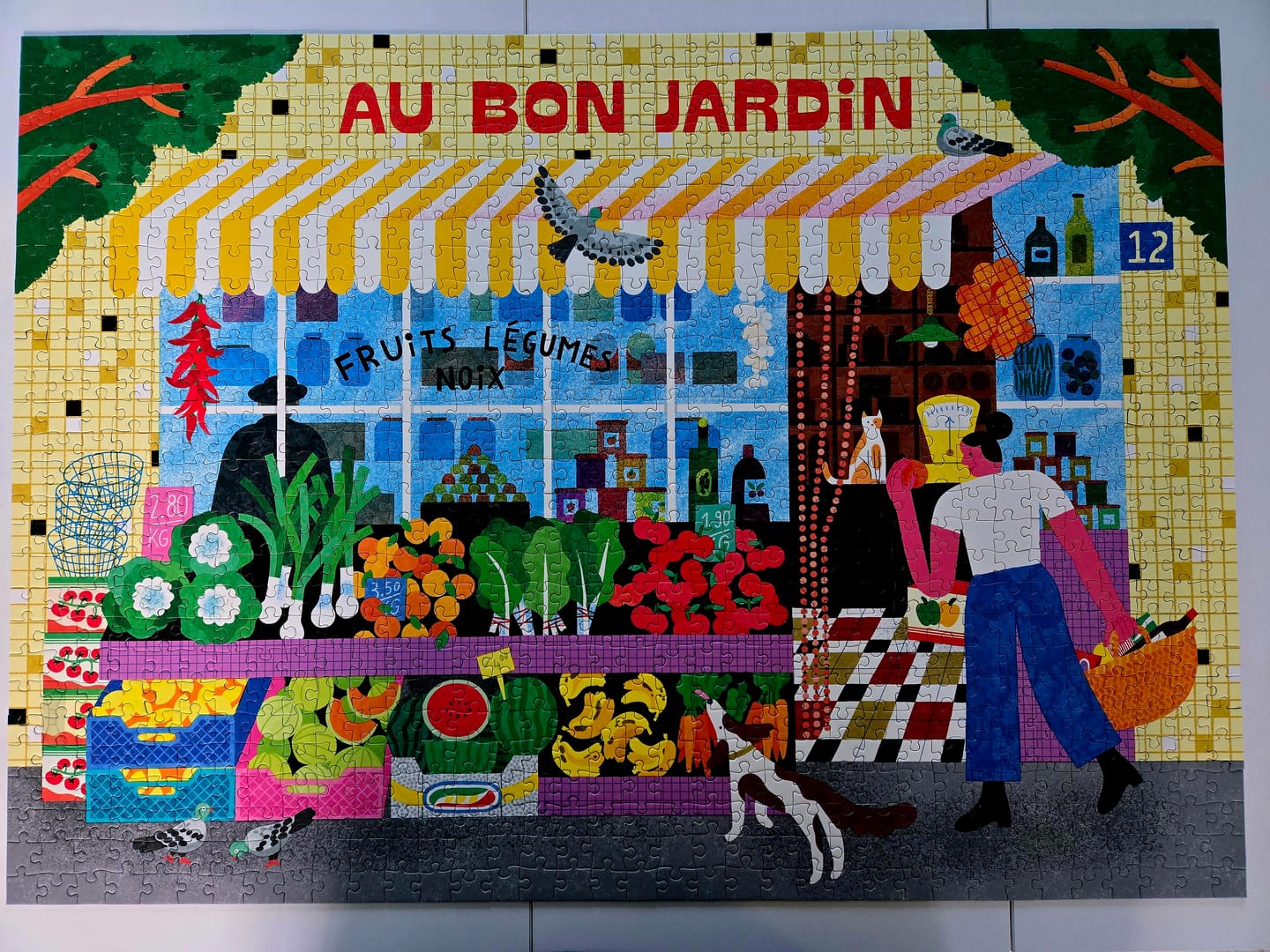 Customer photo review of At the market