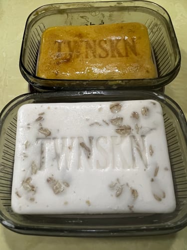 Customer photo review of Oat Relief Acne Exfoliant