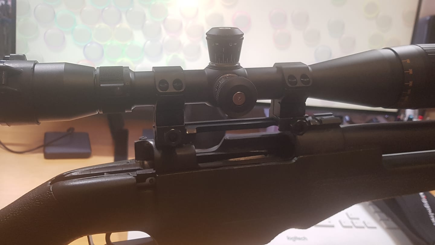 Customer photo review of Vector Optics höhenverstellbare Montage für 25,4mm, 30mm & 34mm Tubus und 11mm / 21mm Schiene