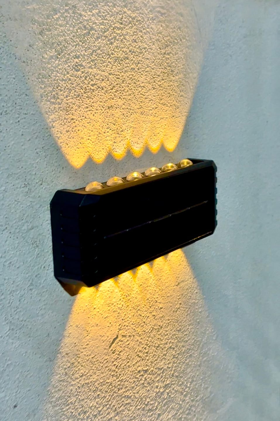 Customer photo review of Pack de 2 Focos Solares Dual Garden Milhome
