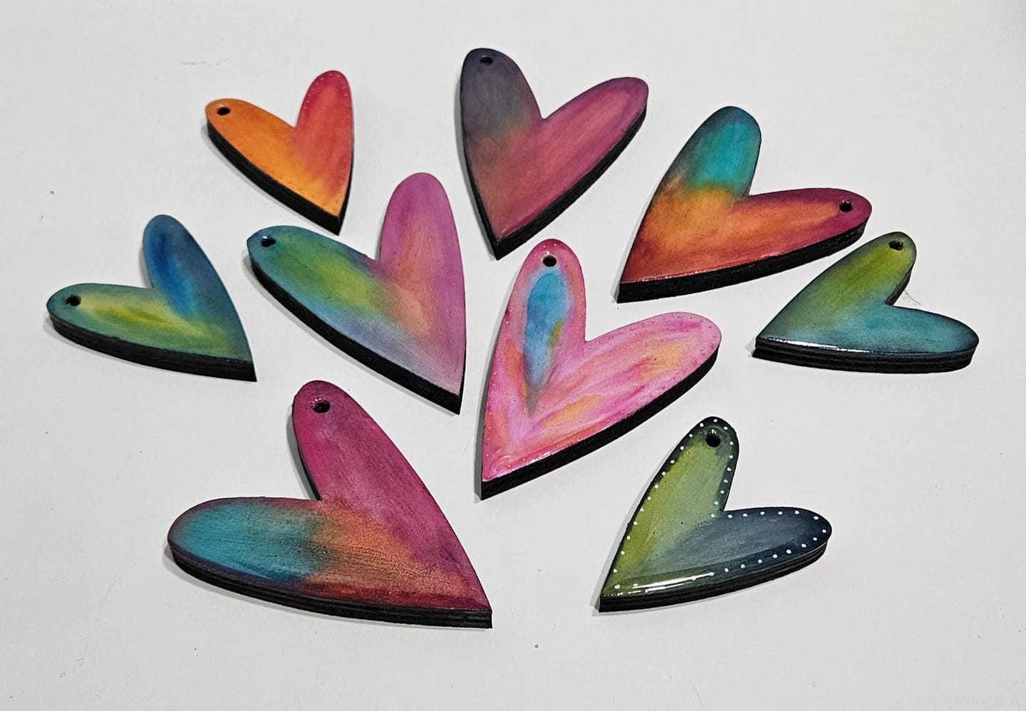 Customer photo review of Unfinished Wood Primitive Heart Shape | Valentine's Day | Weddings | DIY Craft Cutout | Up to 46" 3" / 1/2"