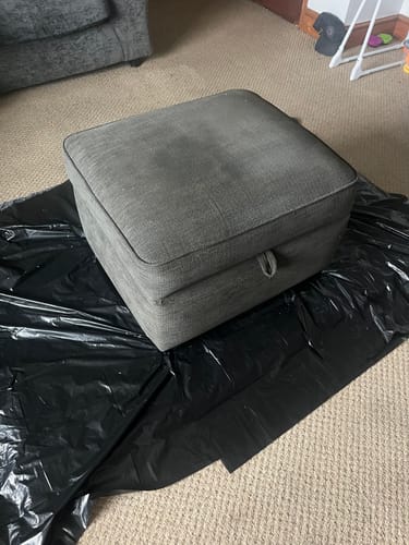 Customer photo review of Fabric Paint -- Dark Grey