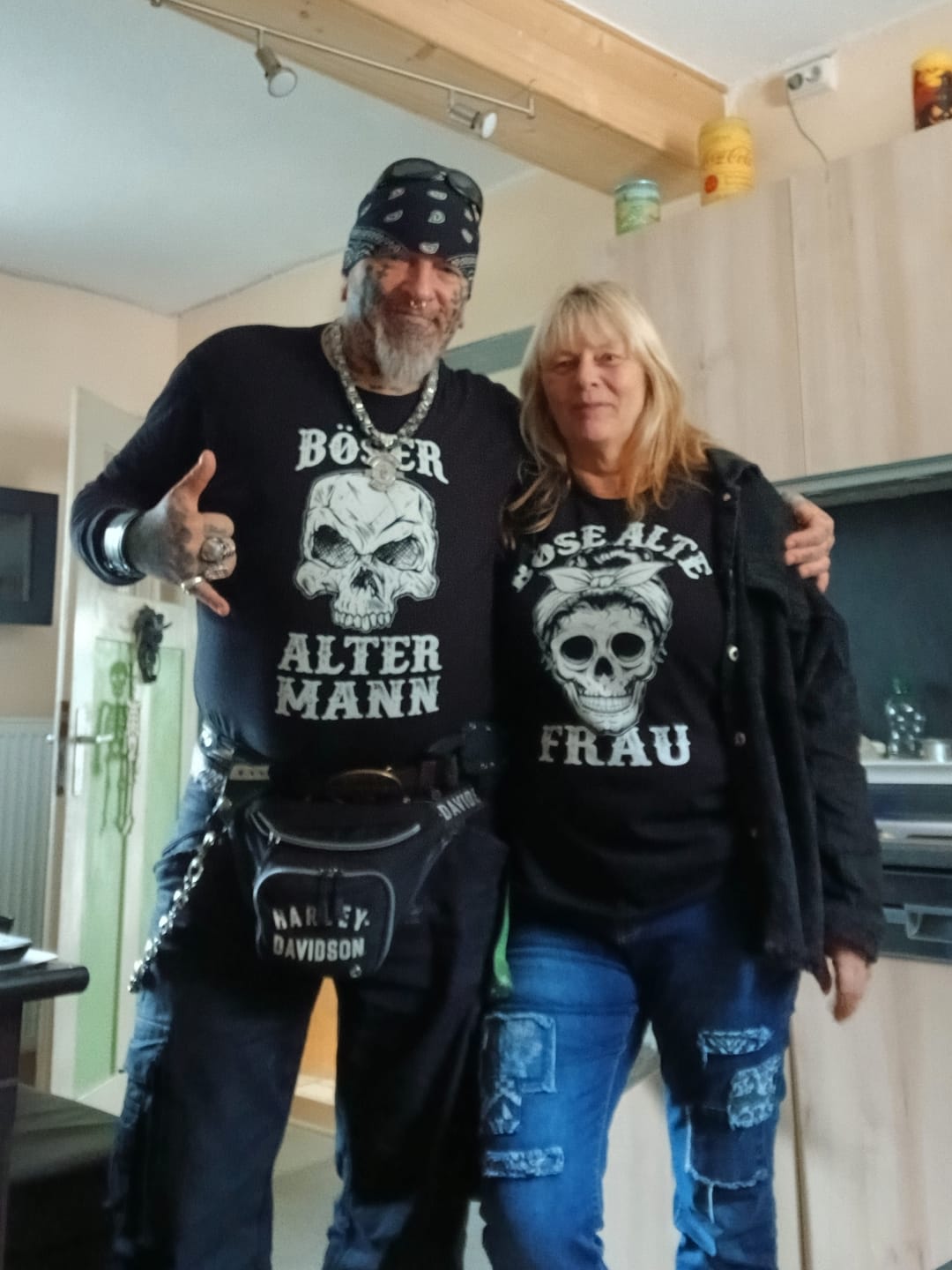 Customer photo review of Böse alte Frau - Damen T-Shirt