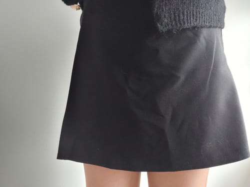 Customer photo review of Skort Ella Zwart
