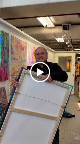 Customer video review of 30x40 Gallery Wrapped Prints