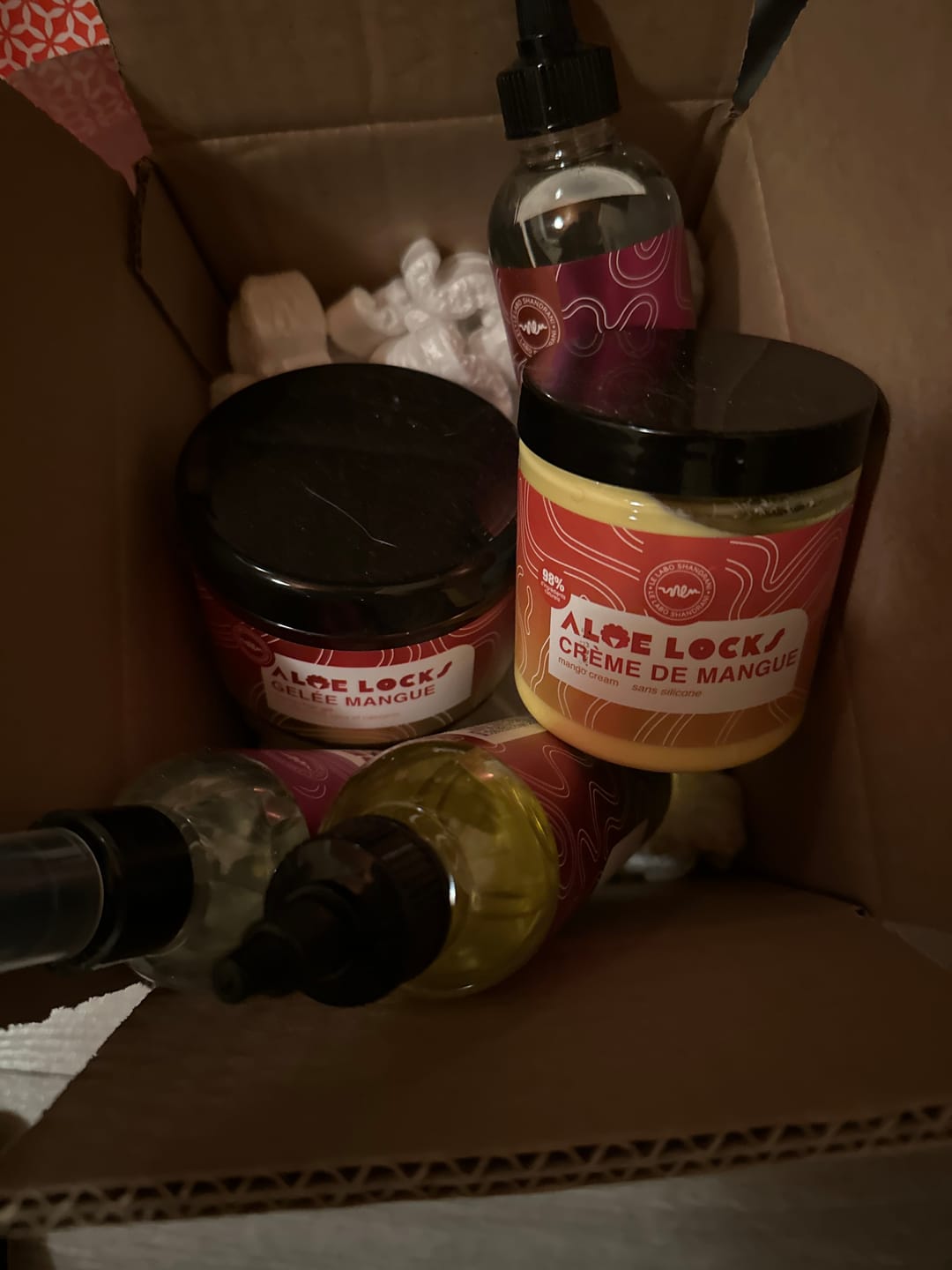 Customer photo review of Aloé Locks - PACK - Révolution capillaire