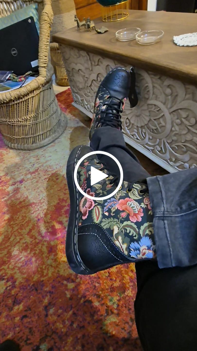 Customer video review of Mirza Brogues Men