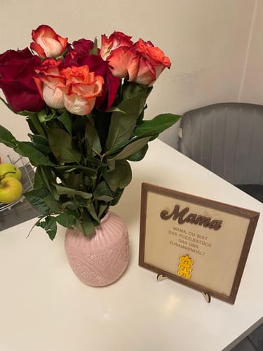 Customer photo review of Personalisiertes Geschenk für Mama