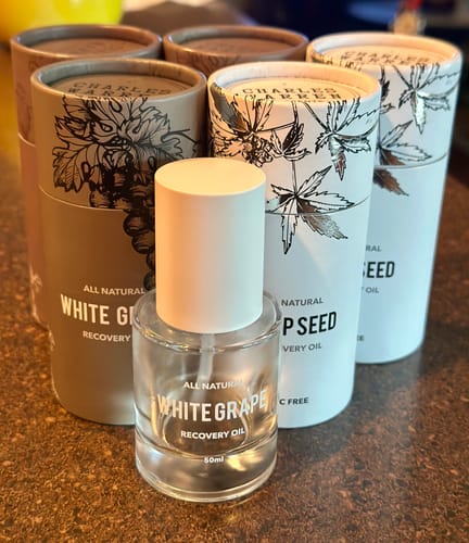 Customer photo review of Hemp Seed Recovery Oil