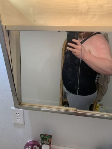 Customer photo review of Men's Tummy Control Total Body Shaping Tank Top | Buy 1 Get 1 FREE