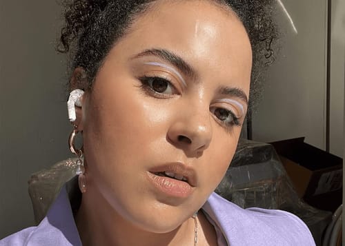 Customer photo review of Brow Fection™ Angled Brush & Dip