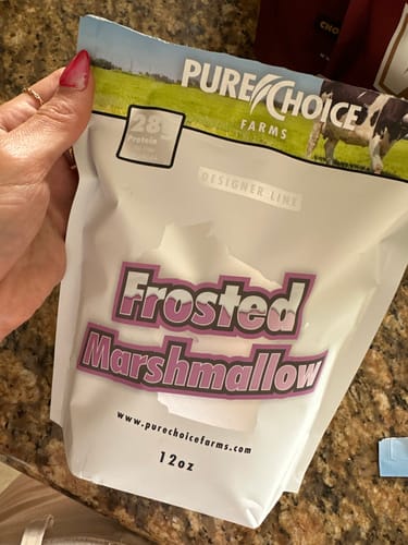 Customer photo review of Whey Protein Isolate Flight   Try all 5 flavors!