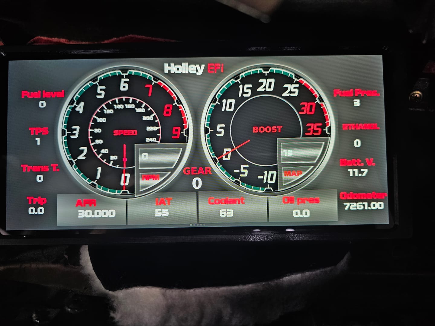 Customer photo review of PowerTune Digital Ultrawide Dash V5