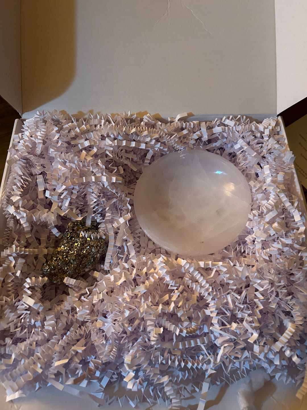 Customer photo review of Selenite - Bowl