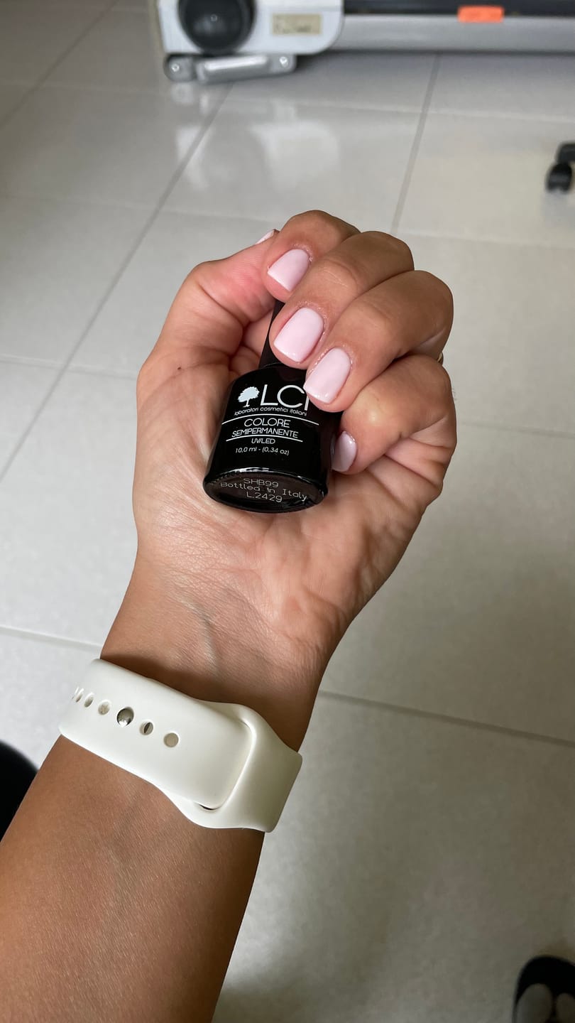 Customer photo review of Smalto Semipermanente LCI -  Moscow - Rosa
