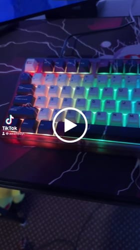 Customer video review of NickEh30 x Ghost K75 Keyboard Combo - Lightning Energy