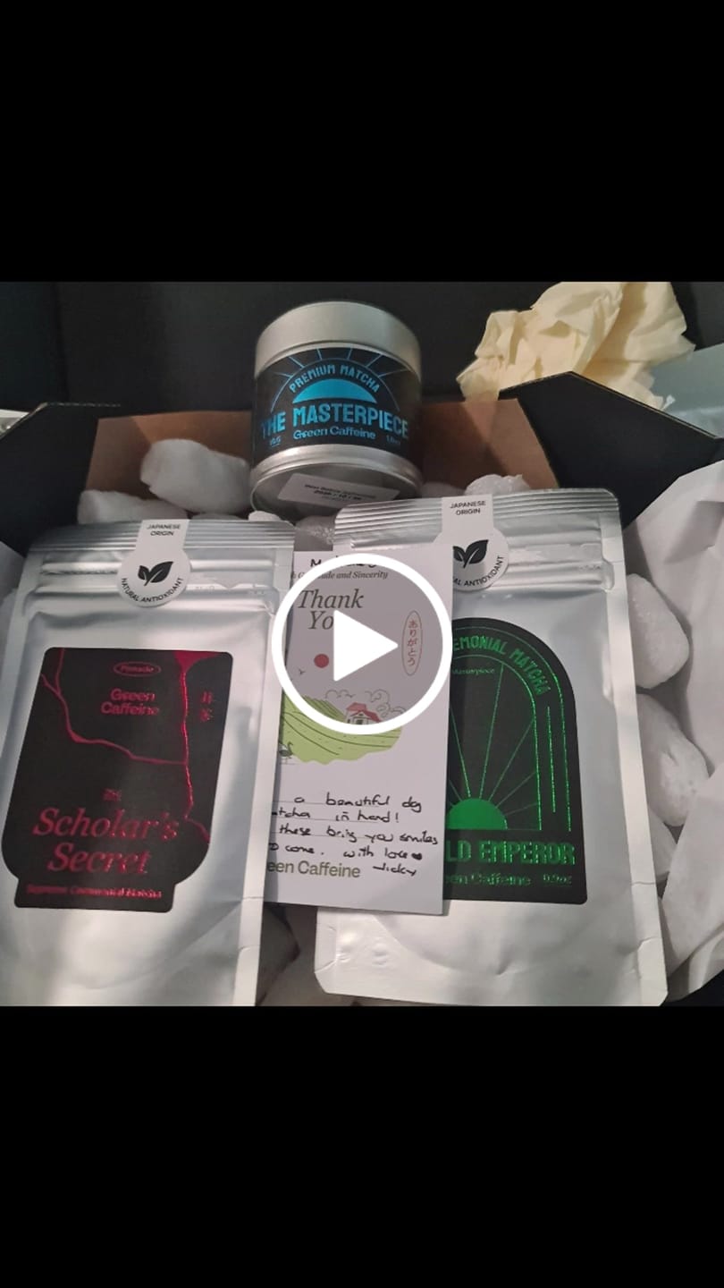 Customer video review of The Masterpiece - Daily Ceremonial Matcha