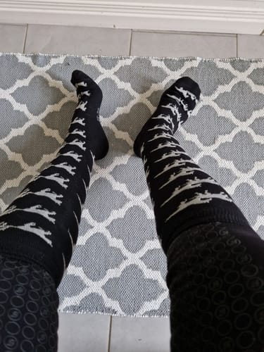 Customer photo review of Mountain horse Running Horse Sock J