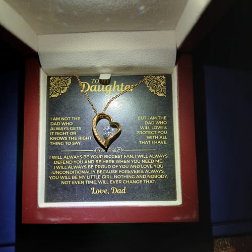 Customer photo review of To My Daughter - Love Dad - Beautiful Gift Set - SS559