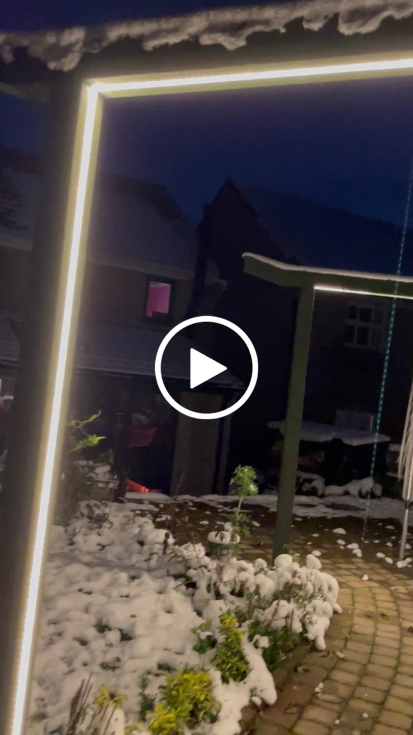 Customer video review of 5 Pack of 2 Meters (Total 10 Meters) Flat Aluminum Profile Channel with Frosted Diffuser and Accessories for LED Strip Lighting