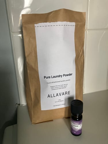 Customer photo review of Pure Laundry Powder