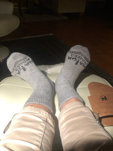 Customer photo review of Kongesokken