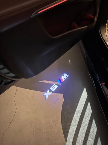 Customer photo review of BMW X SERIES DOOR LIGHTS