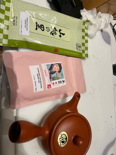 Customer photo review of Monthly Tea Club With Free Kyusu Teapot