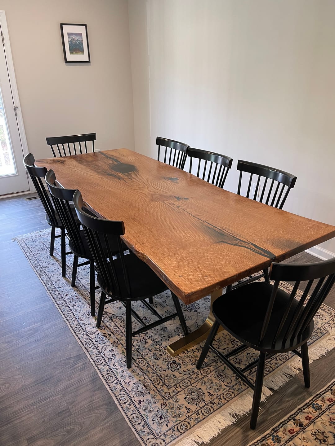 Customer photo review of Gold Table Legs 431 Wineglass 28H Elegance Brass Furniture