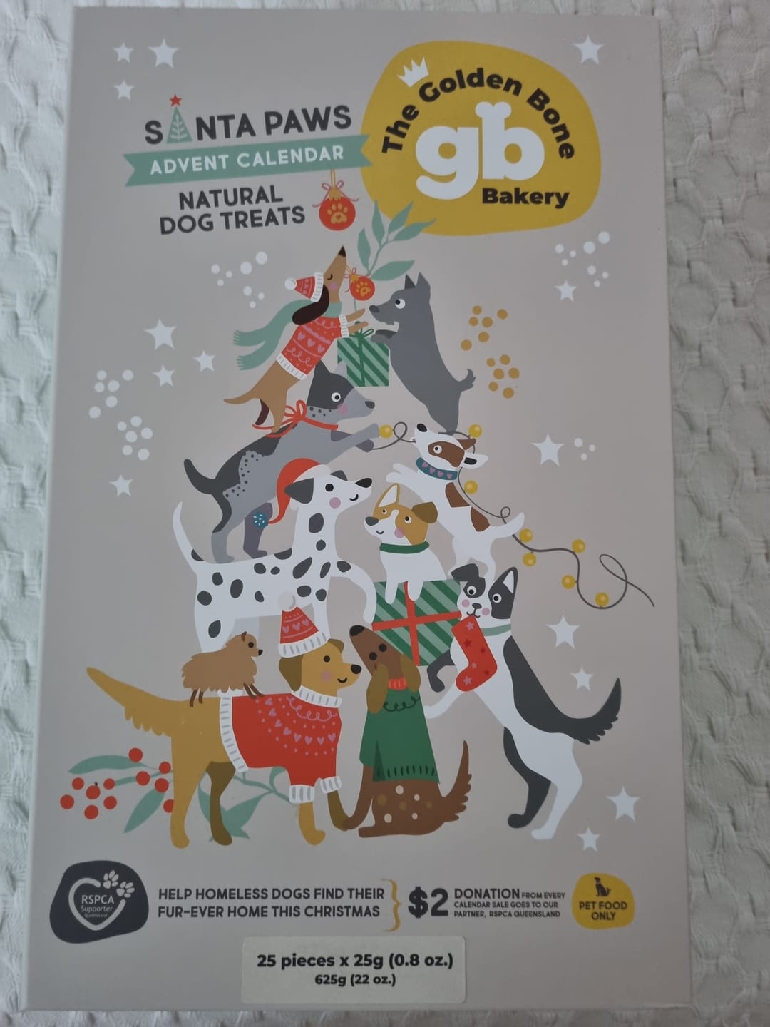 Customer photo review of Advent Calendar Christmas Dog Treats - PREORDER NOW!