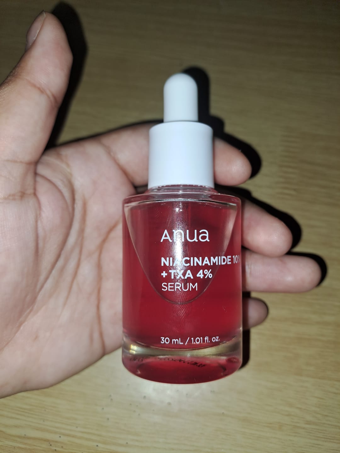 Customer photo review of Anua - Sérum - Niacinamide 10% + TXA 4% Serum