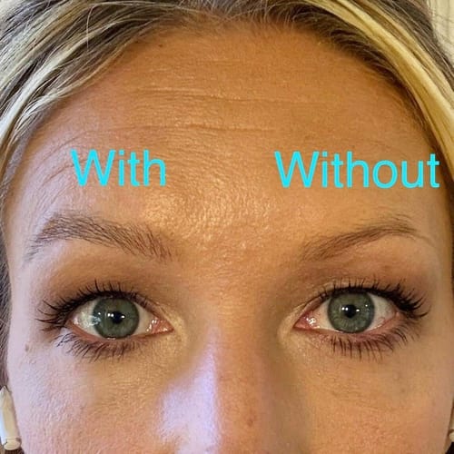 Customer photo review of Brow Fection™ Angled Brush & Dip