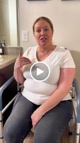 Customer video review of Toilet Safety Rail (350lb)