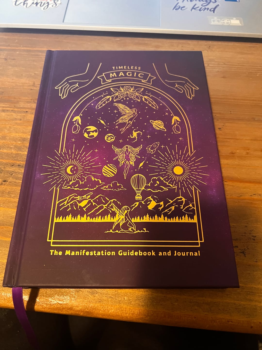 Customer photo review of Timeless Magic Manifestation Journal & Guidebook