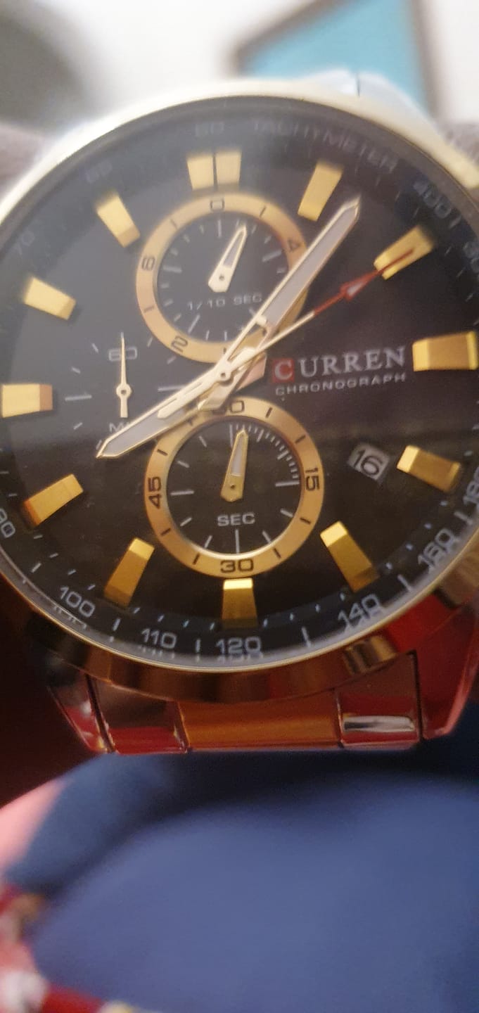 Customer photo review of Curren Ambasator® orologio uomo acciaio